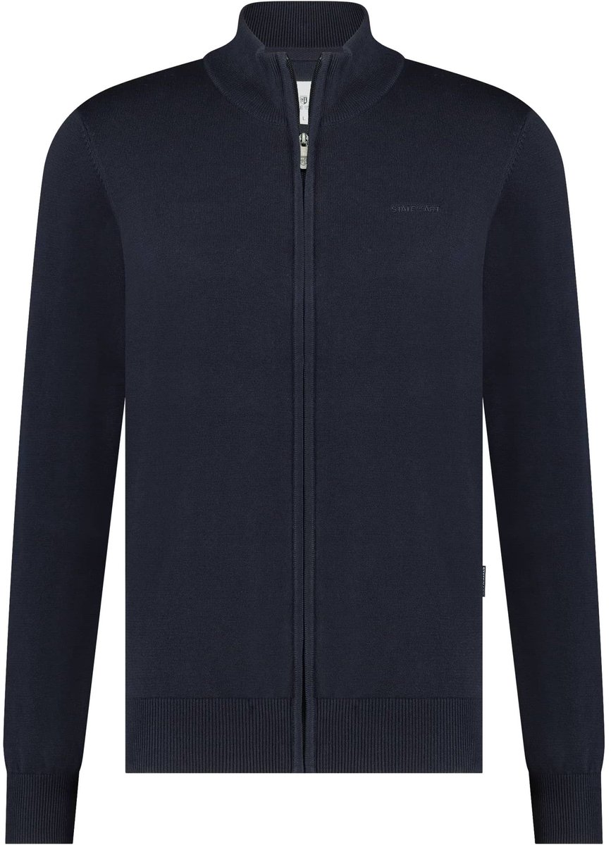 State Of Art Vest Plain Donkerblauw (navy) - Maat L - Heren
