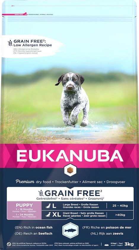 Eukanuba Growing Puppy Large Breed voor grote puppy