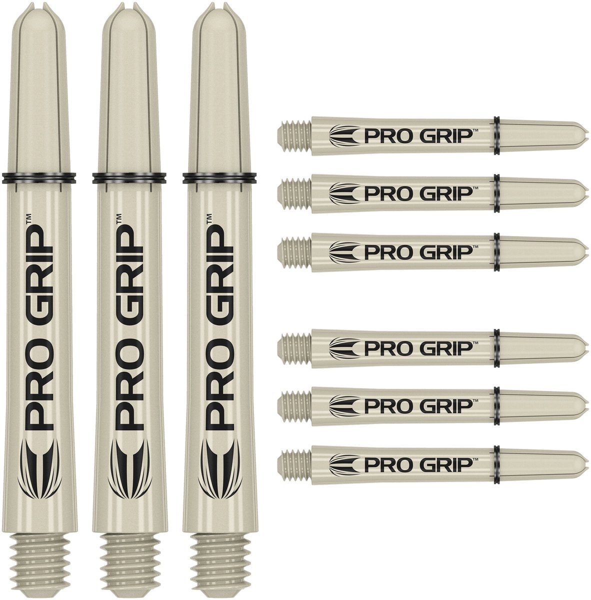 Target Pro Grip 3 Set Sand - Dart Shafts Medium
