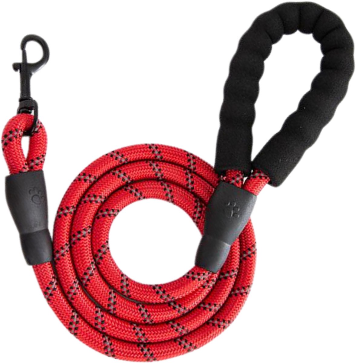 S4D® - Premium Reflecterende Hondenriem - Honden Riem - Honden Lijn - Hondenriemen - Rood - 1.5 Meter - 1.2 CM Dik - Sterk, Licht & duurzaam !