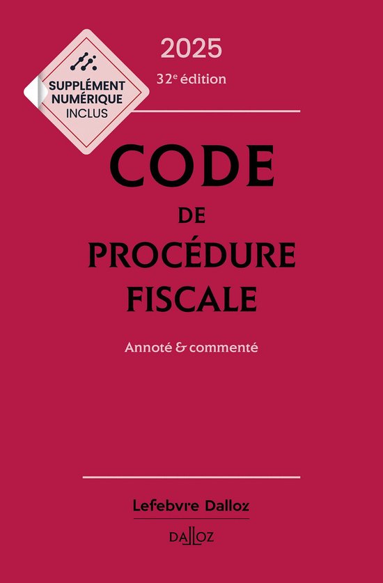 Codes Dalloz Professionnels - Code de procédure fiscale 202 ... - cover