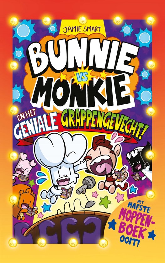 Bunnie vs Monkie - Bunnie vs Monkie en het geniale grappengevecht