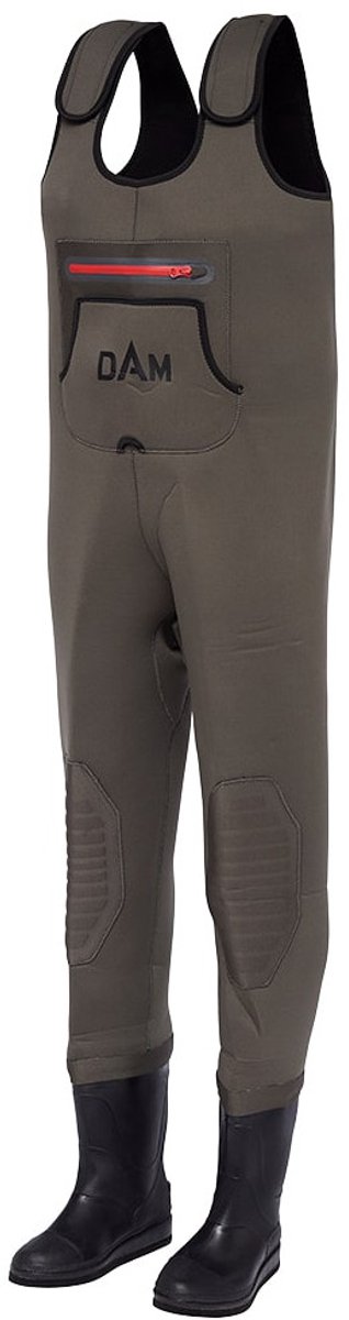 Dam Break-Point Neoprene Wader Bootfoot, Felt Sole - size 46/473 | Waadpak