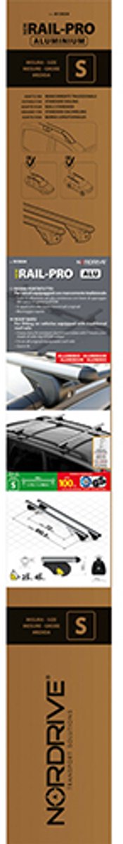 Lampa aluminium dakdragers S - Evos RA | Geschikt voor diverse modellen