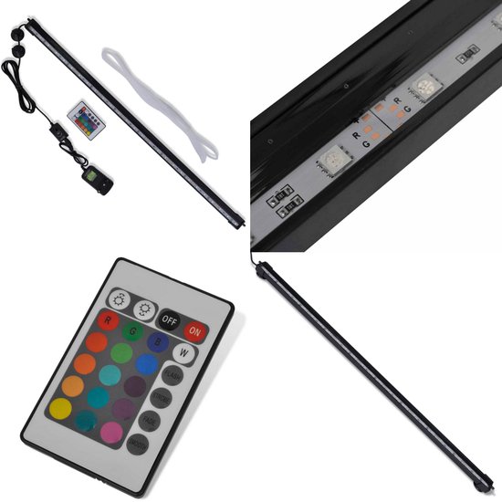 3/5 / 10m led-stripverlichting rgb-kleurveranderende tape onder de keu – 123materialen