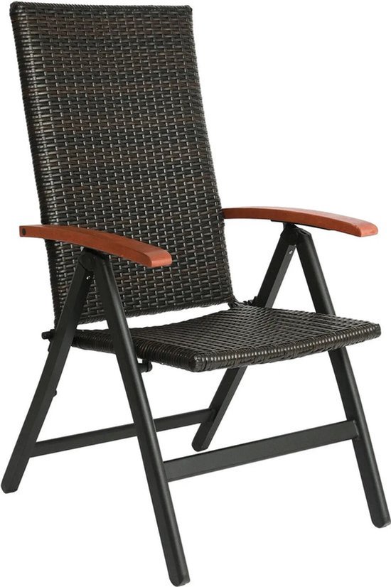 Rieten standen tuinstoelen - Ligbed aanbieding