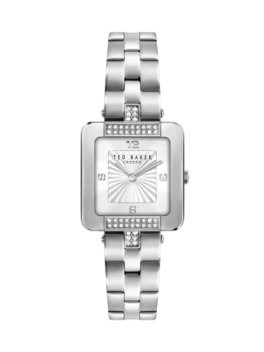 Ted Baker Mayse Tb Iconic Kwarts Analoog Horloge Zilveren Toon Case: 100% Stainless Steel | Armband: 100% Acier Inoxydable 33 BKPMSS305W0
