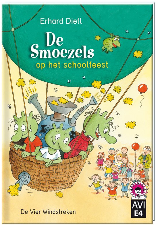 Hoera, ik kan lezen! - De Smoezels op het schoolfeest - cover