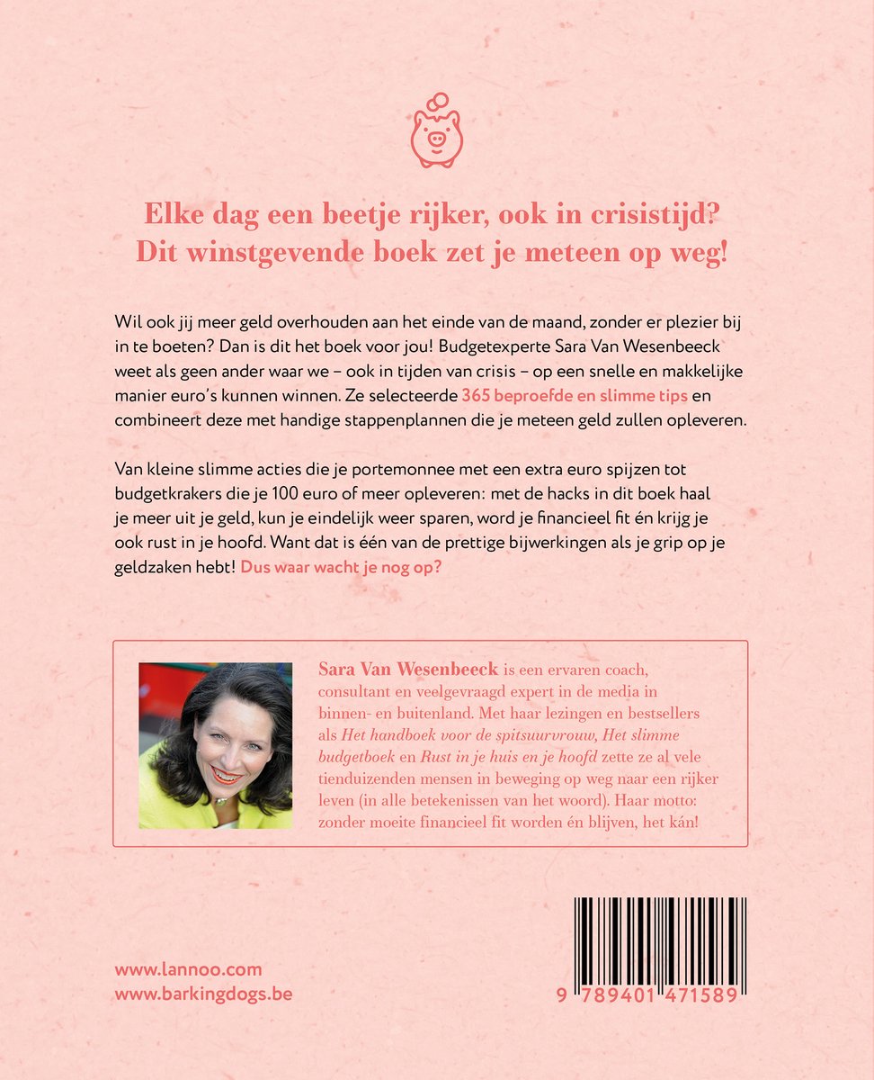 Hack je budget - back cover