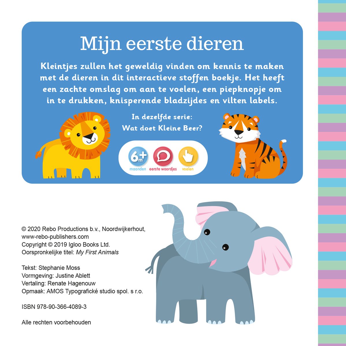 Knisperboekjes - mini me - Mijn eerste dieren - knisperboekje - mini me — cadeau in Boeken - foto 2