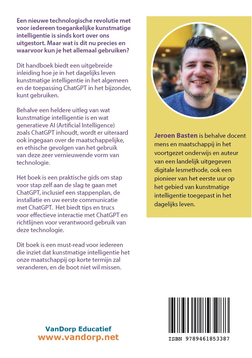 ChatGPT voor Beginners - back cover