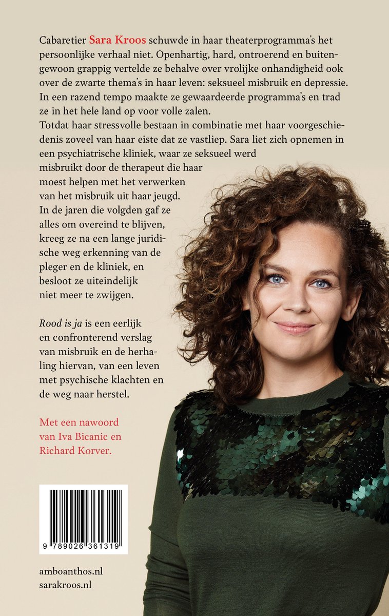 Rood is ja - back cover