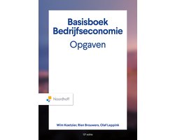 Basisboek Bedrijfseconomie, Opgaven