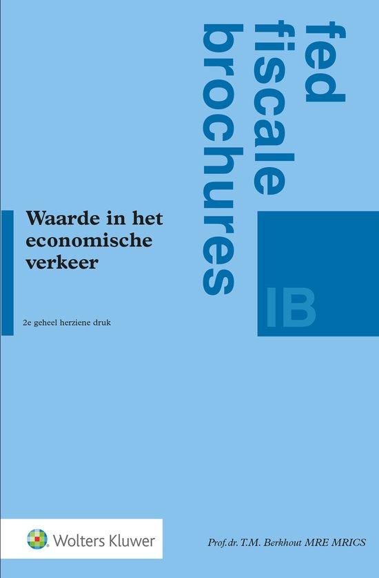Waarde in het economische verkeer - cover
