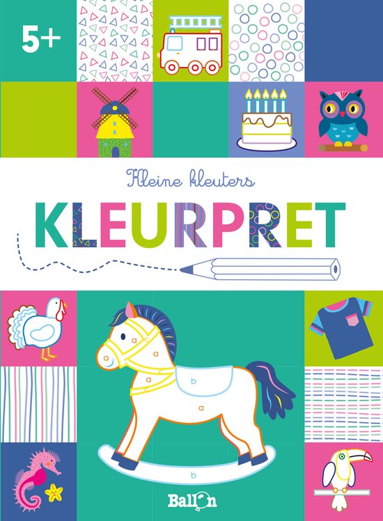 Kleine Kleuters 0 - Kleurpret 5+ - cover