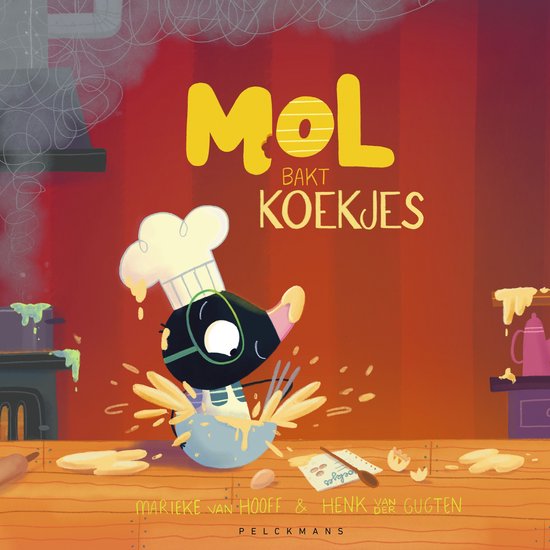 Mol bakt koekjes