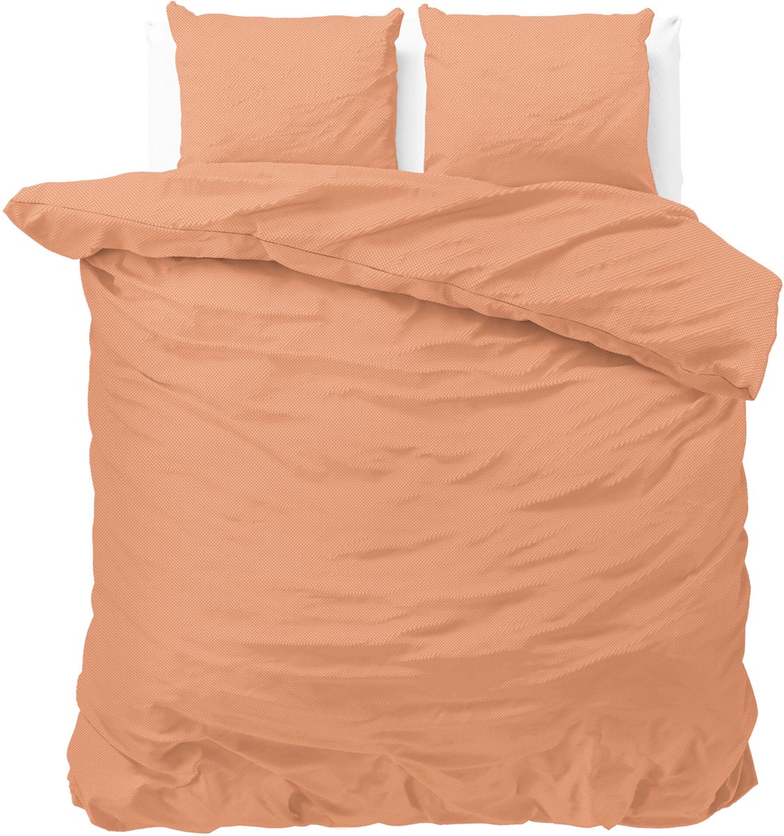 Zensation Satin Point - Dekbedovertrekset - Lits-Jumeaux - 240x200/220 + 2 kussenslopen 60x70 - Oranje