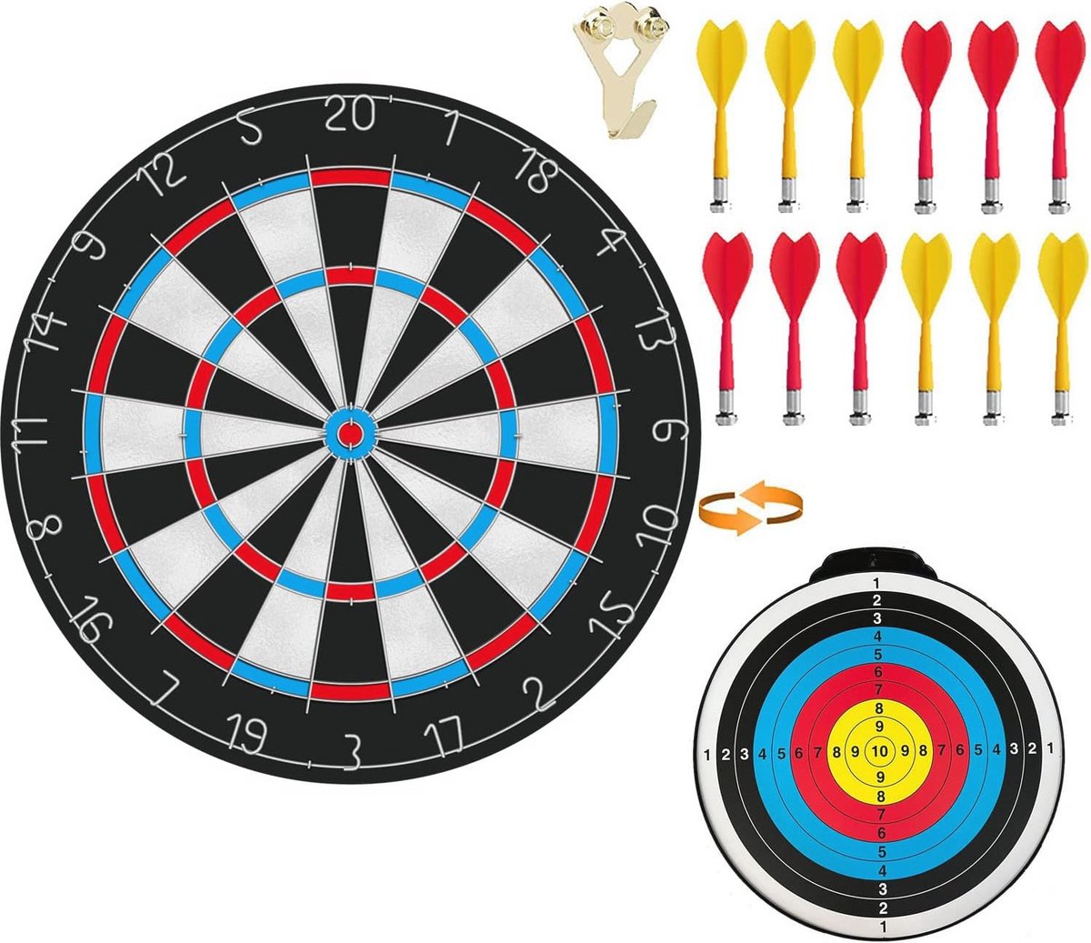 Magnetisch Dartbord Set - Perfect Gezellig Cadeau voor Dartliefhebbers
