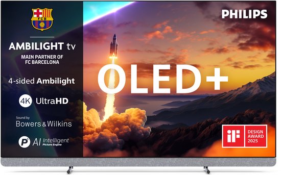 Philips 65OLED910/12 tv 165,1 cm (65") 4K Ultra HD Smart TV Wifi Metallic