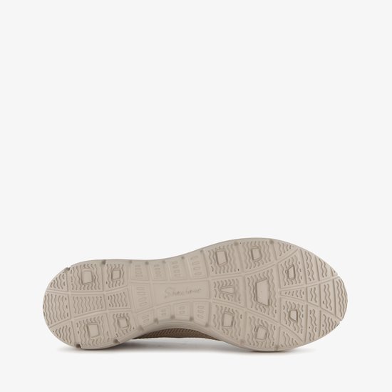 Skechers Slip-ins : Mocassins femme Seager beiges - Pointure 38 - Confort Extra - Mousse à mémoire de forme