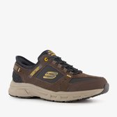 Skechers Slip-ins heren wandelschoenen cat. A - Bruin - Extra comfort - Memory Foam - Maat 40