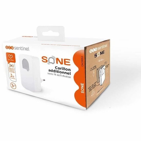 Sonnette Extra - SCS SENTINEL - SONE & SONE + - CAC0053 - Sans fil et sans pile