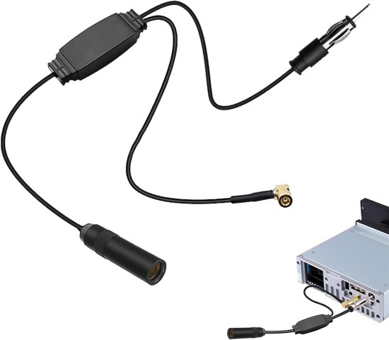 Vecys DAB DAB FM/AM GPS Antenna Per Auto Pinna Squalo FM/AM GPS - Foto 11