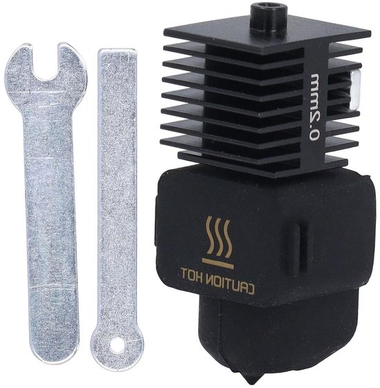 Foto: Upgraded removable hardened steel nozzle kit for bambu lab a1 or a1 mini 3d printer hotend accessories magnetic installation compatible with pla abs petg 0 2mm 