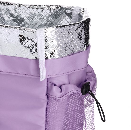 Muitomas Koeltas 15 Liter - Thermische isolatie - Eén centraal compartiment - Zijvak voor fles - Verstelbare schouderriem - Violet van Muitomas — afbeelding 3