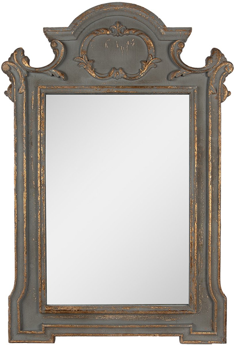 Spiegel 75x4x110 cm Groen Hout