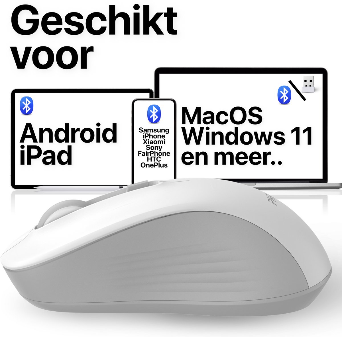 Phreeze Draadloze Muis met Stille Klik thumbnail 4