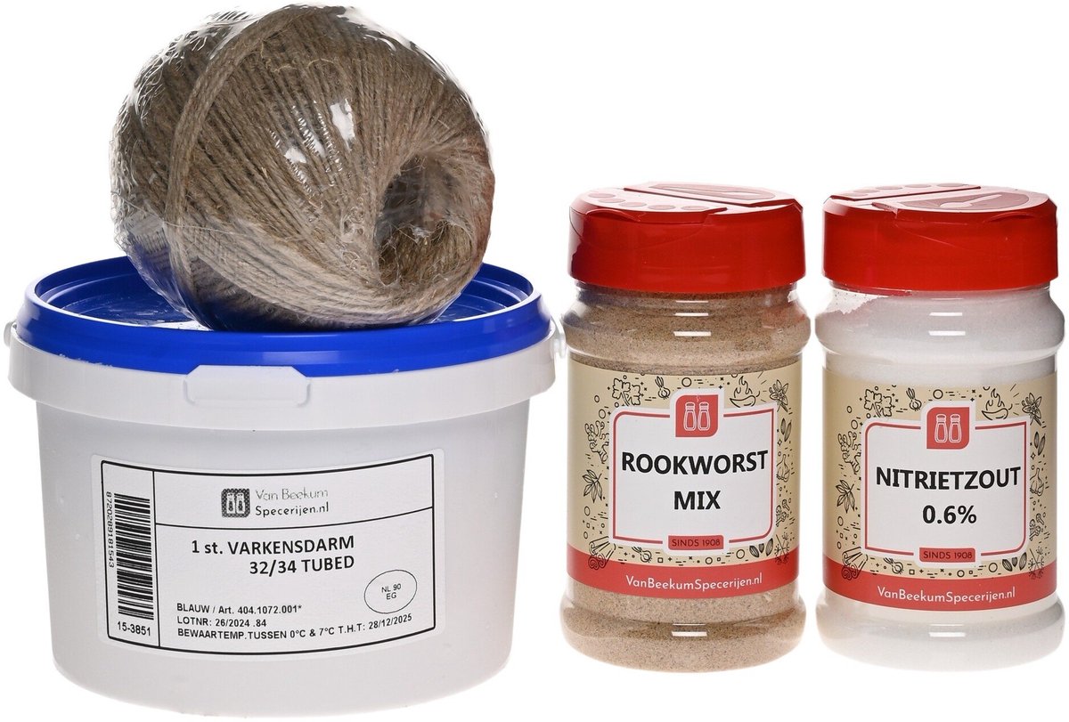 Goedkoopste Van Beekum Specerijen - Rookworst Pakket - 1 Stuk