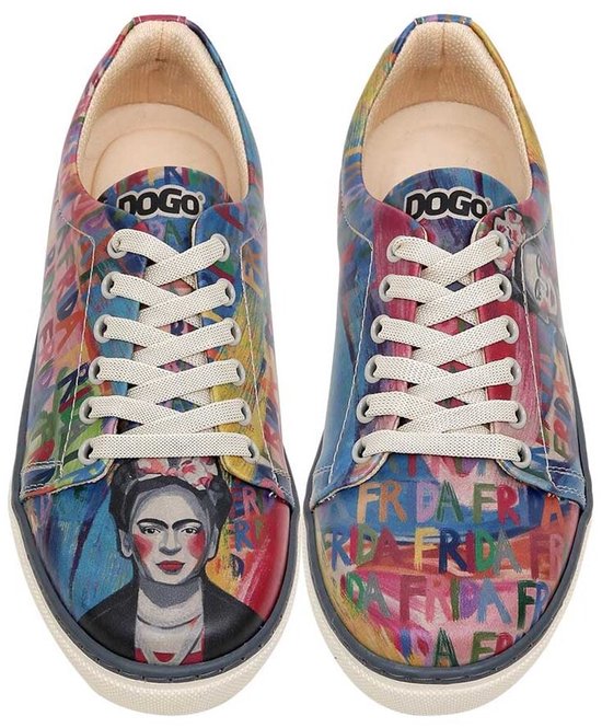 Baskets pour femmes DOGO pour femme - Frida Kahlo en lettres 39