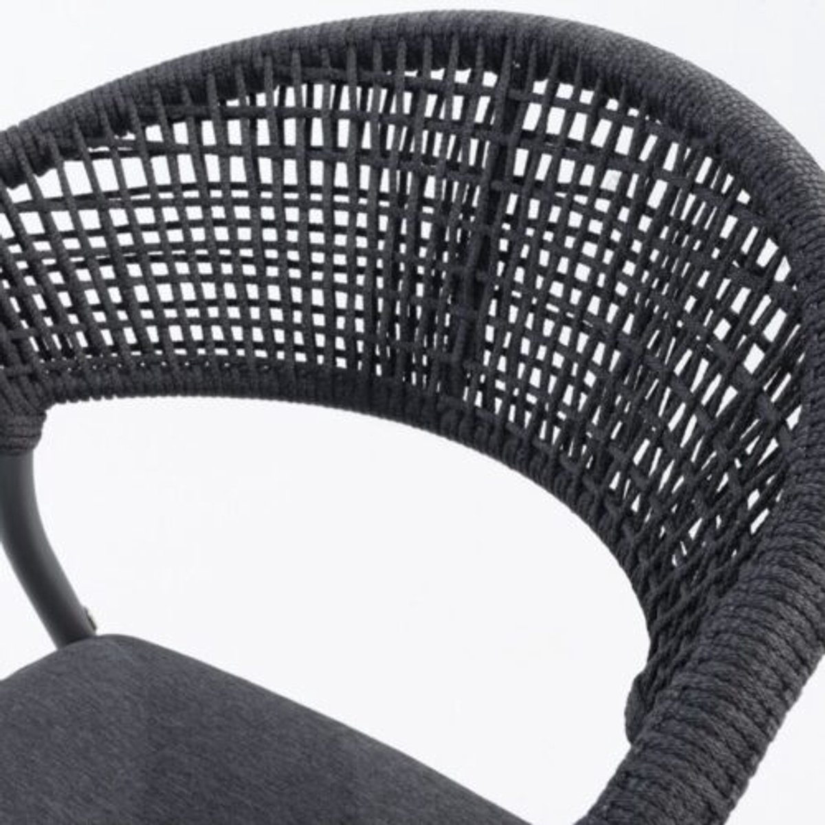 Taste by 4 Seasons Sienna chaise de jardin empilable - gris moyen