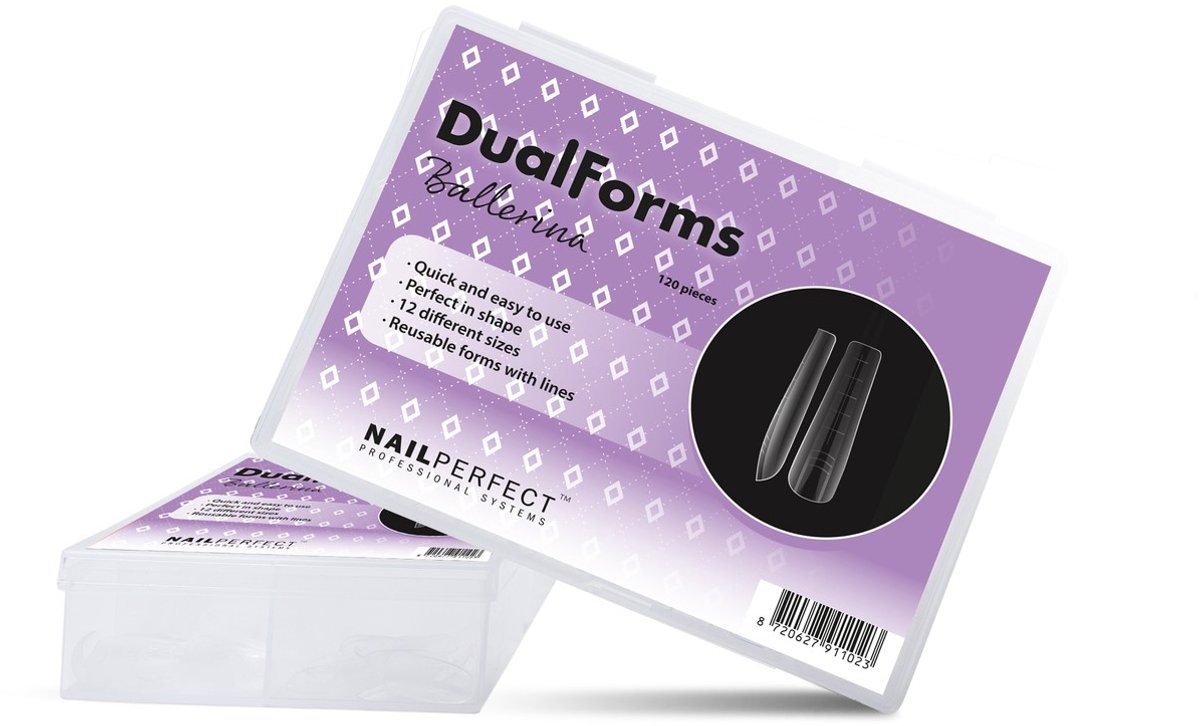 Nail Perfect - Dual Forms Ballerina - 120 Stuks