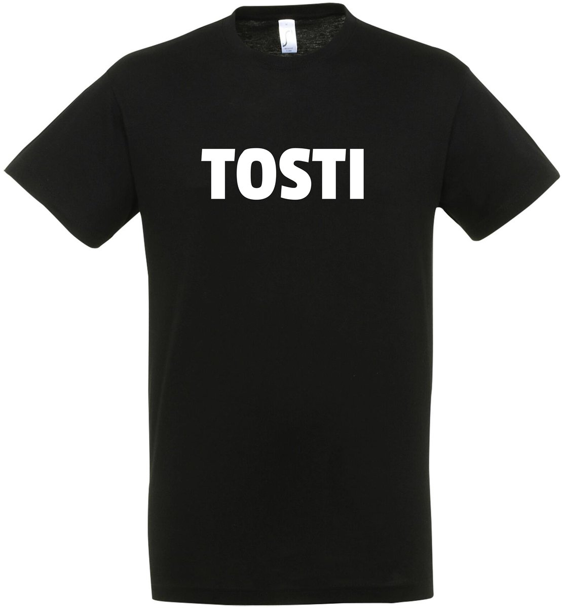 Tosti T-shirt - Ongezond Eten - Heren Dames Unisex - Grappig T-shirt - Origineel Cadeau - Friet - Patat - Spare Ribs - Shoarma - cadeau - Funny - Fastfood - Maat L