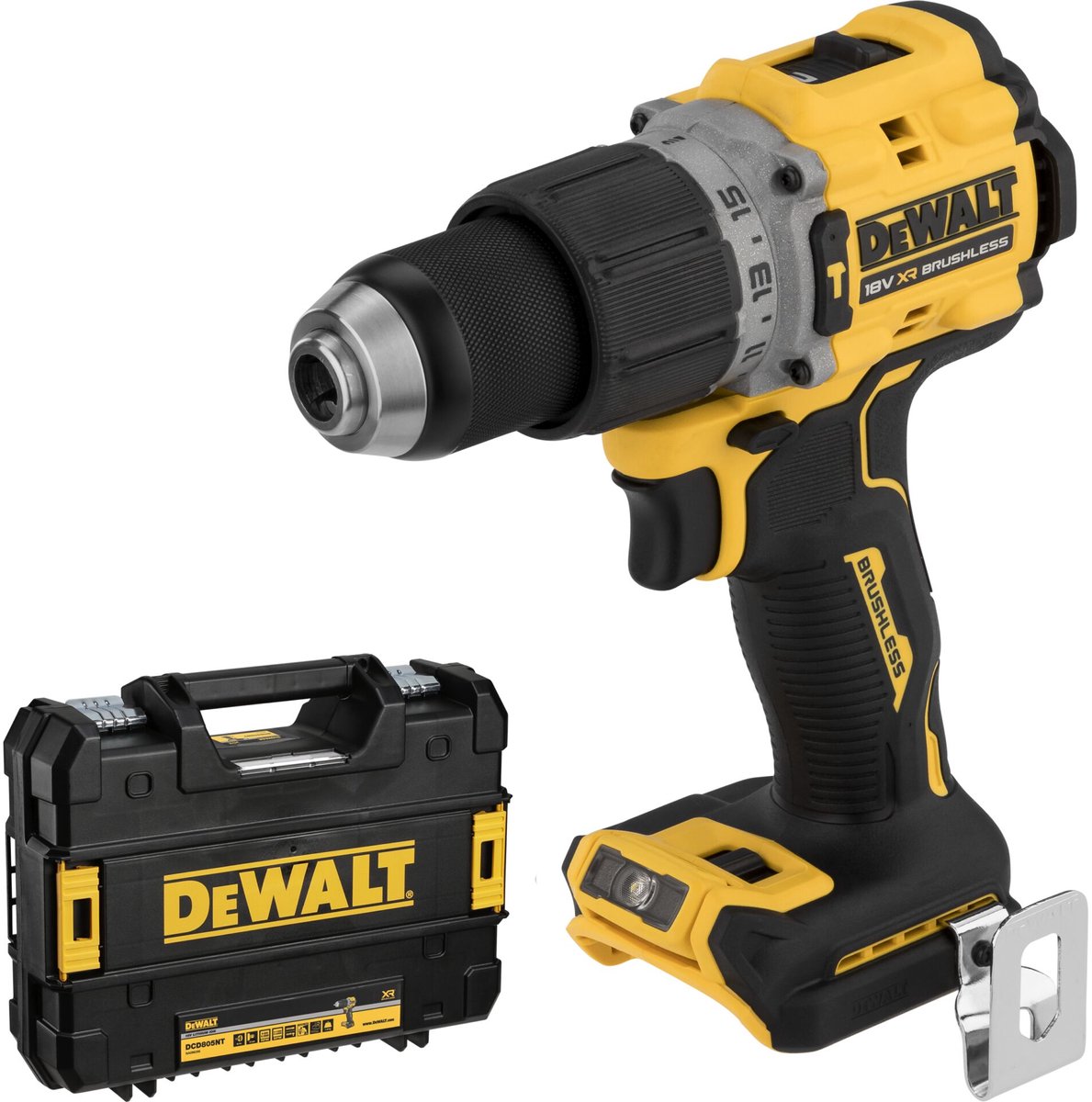 DeWALT Gereedschap - 18V ACCU Schroef-/boormachine DCD805NT – foto 5