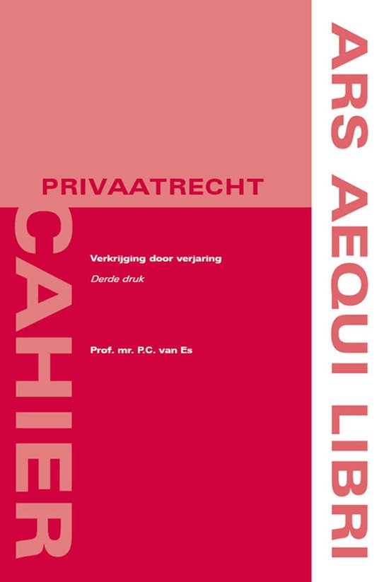 Ars Aequi Cahiers - Privaatrecht - Verkrijging door verjarin ... - cover