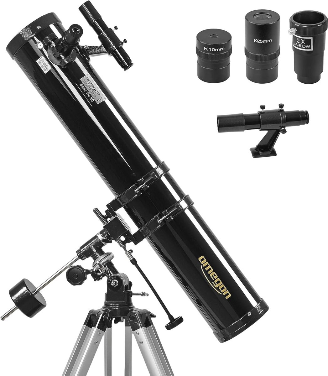 Telescoop 114/900 met EQ-1 Montaring - Perfect voor Sterrenkijkers