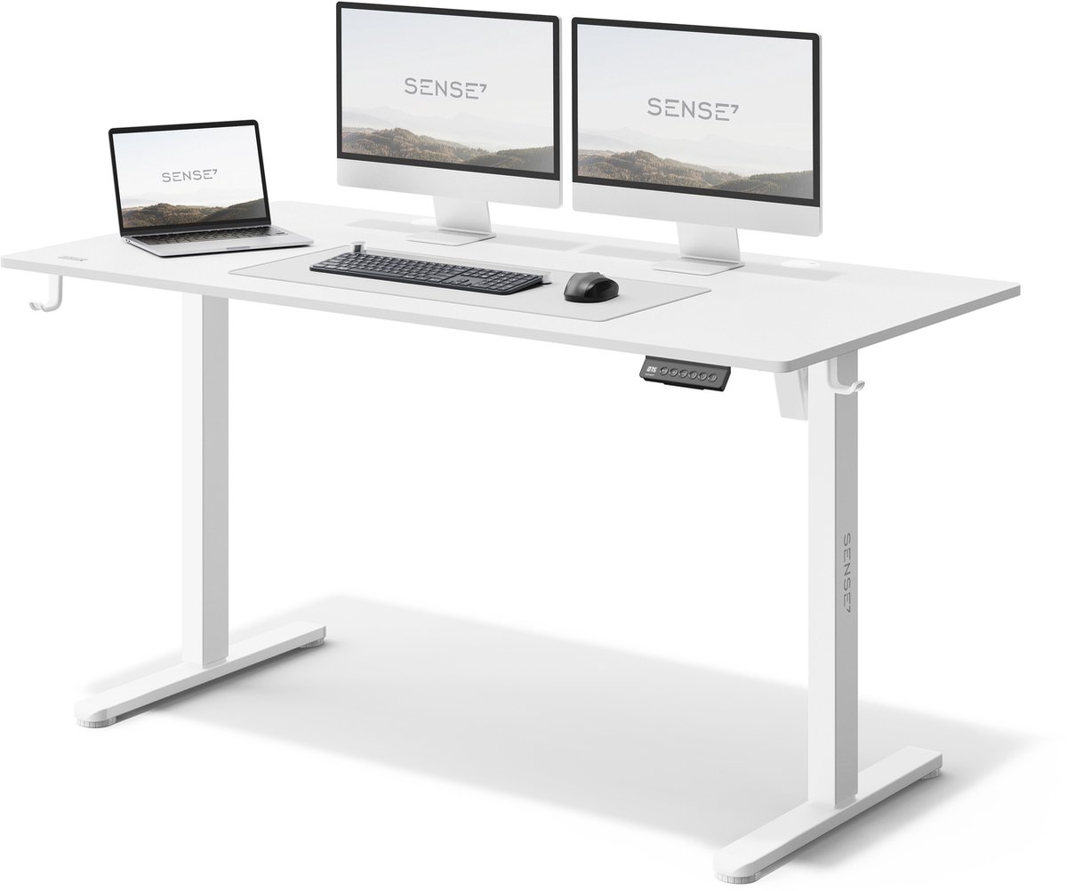 SENSE7 NOJO - Zit Sta Bureau - Elektrisch Verstelbaar - Computerbureau - Gamingbureau