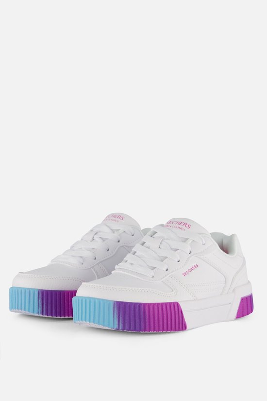 Baskets Skechers Jade blanches Synthétique - Femme - Taille 28