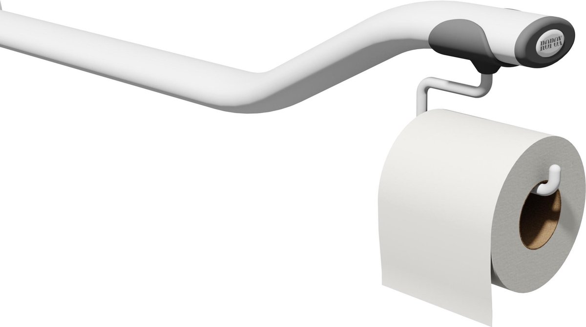 Aluminium opklapbare toiletbeugel Ropox- toiletrolhouder/handdoekdrager