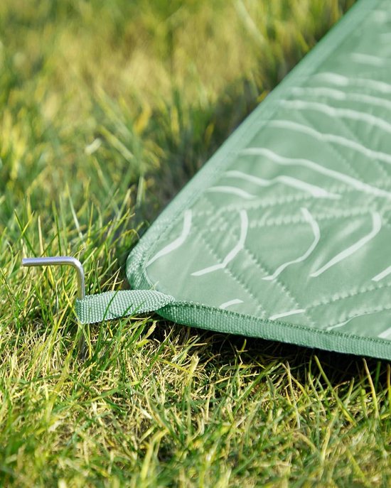 SONGMICS Picknickdecke, 300 x 200 cm, groß, Campingdecke, für Park