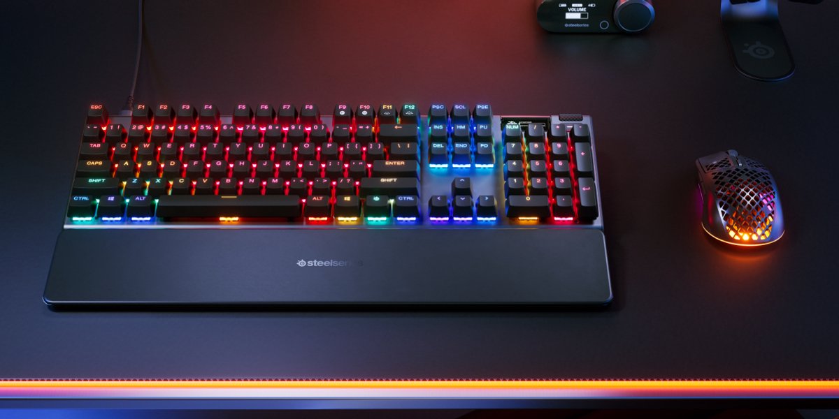 SteelSeries Apex Pro Gen 3 - Mechanisch Gaming Keyboard - US Qwerty - Rapid Trigger, Rapid Tap, Protection Mode thumbnail 8