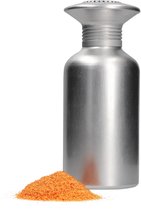HAOHIZE Gouden Kruiden Kruidenpotten, 2 Stuks Gouden Kruidenpot Flessen Containers Set Roestvrij Staal Roestvrij Schroef Open Top Kruiden Shaker Fles