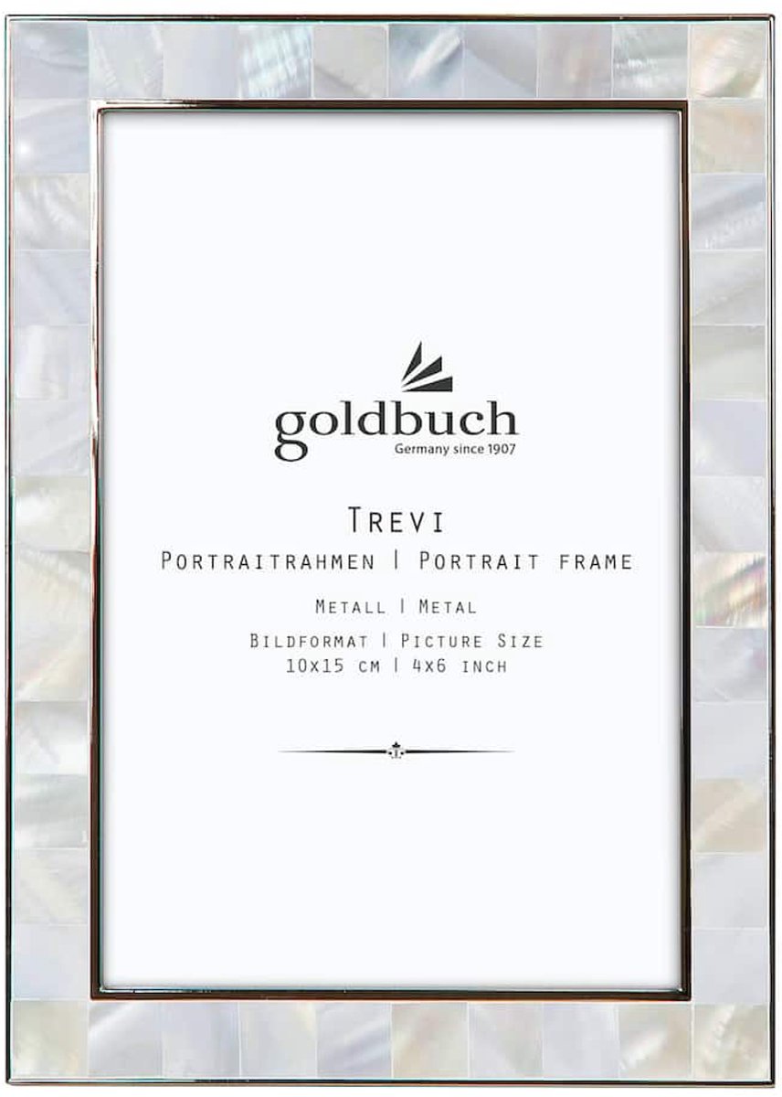 Goldbuch Fotolijst Trevi – 10x15 cm Zilver