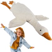 Yuanshan Knuffel Schattige Zachte Bobo-konijnenpop, Zacht Slaapkussen Vakantiegeschenk Voor Kinderen 35 Cm 02 Rood