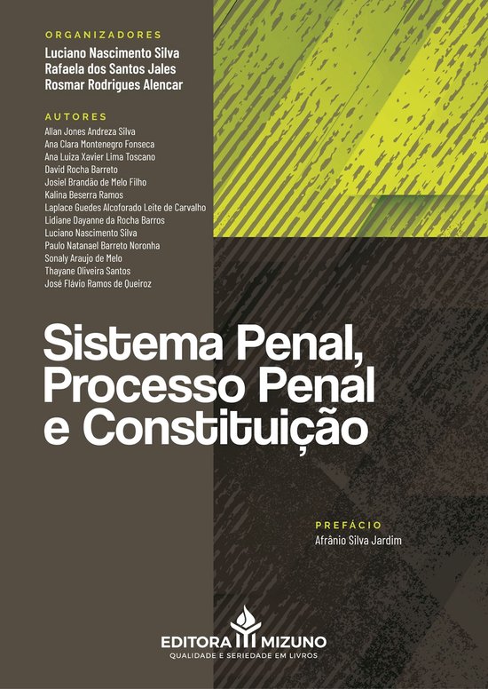 Sistema Penal, Processo Penal e Constituição - cover