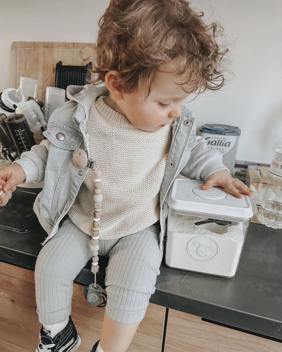 Babypoeder Container | Afgesloten Poeder Dispenser Container