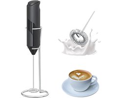 Elektrische melkopschuimer - Mini-garde voor koffie, latte en cappuccino - Snelle melkschuim met 14.000 tpm
